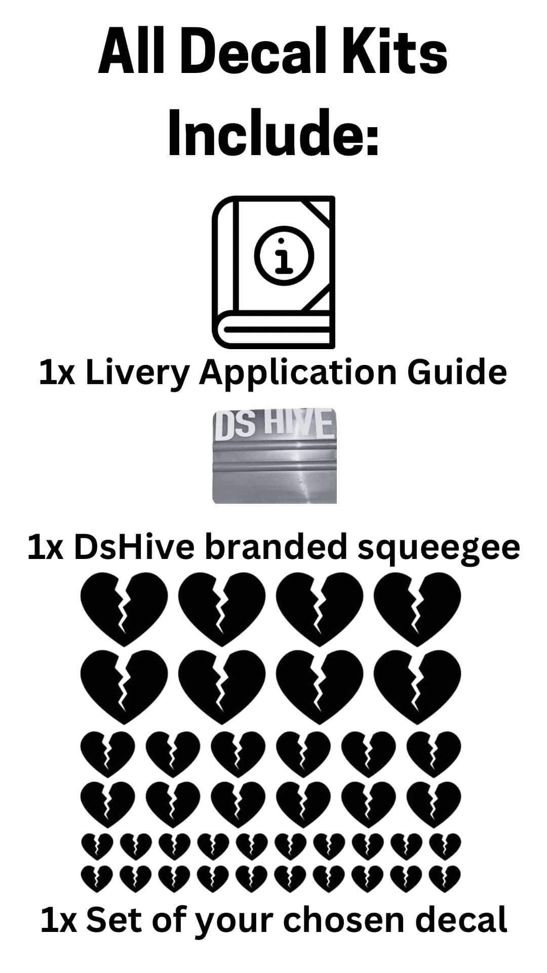 DIY Broken Heart Livery