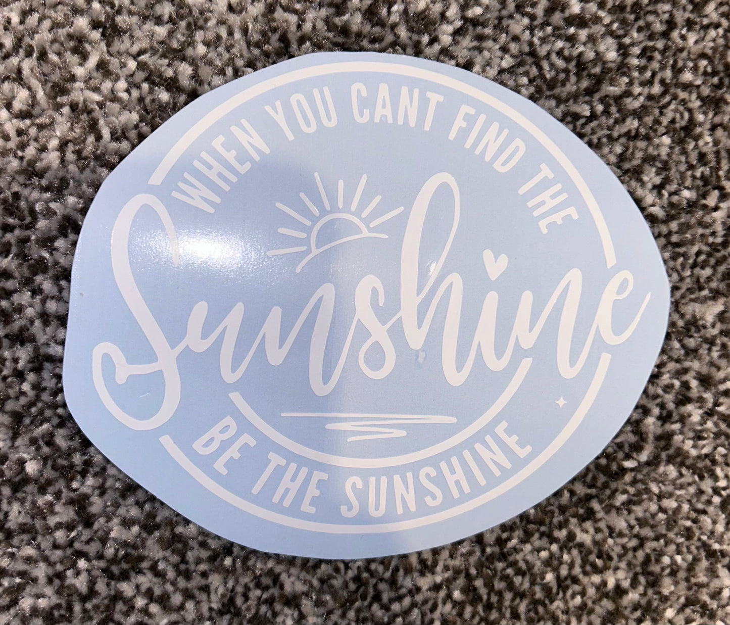 Sunshine Decal