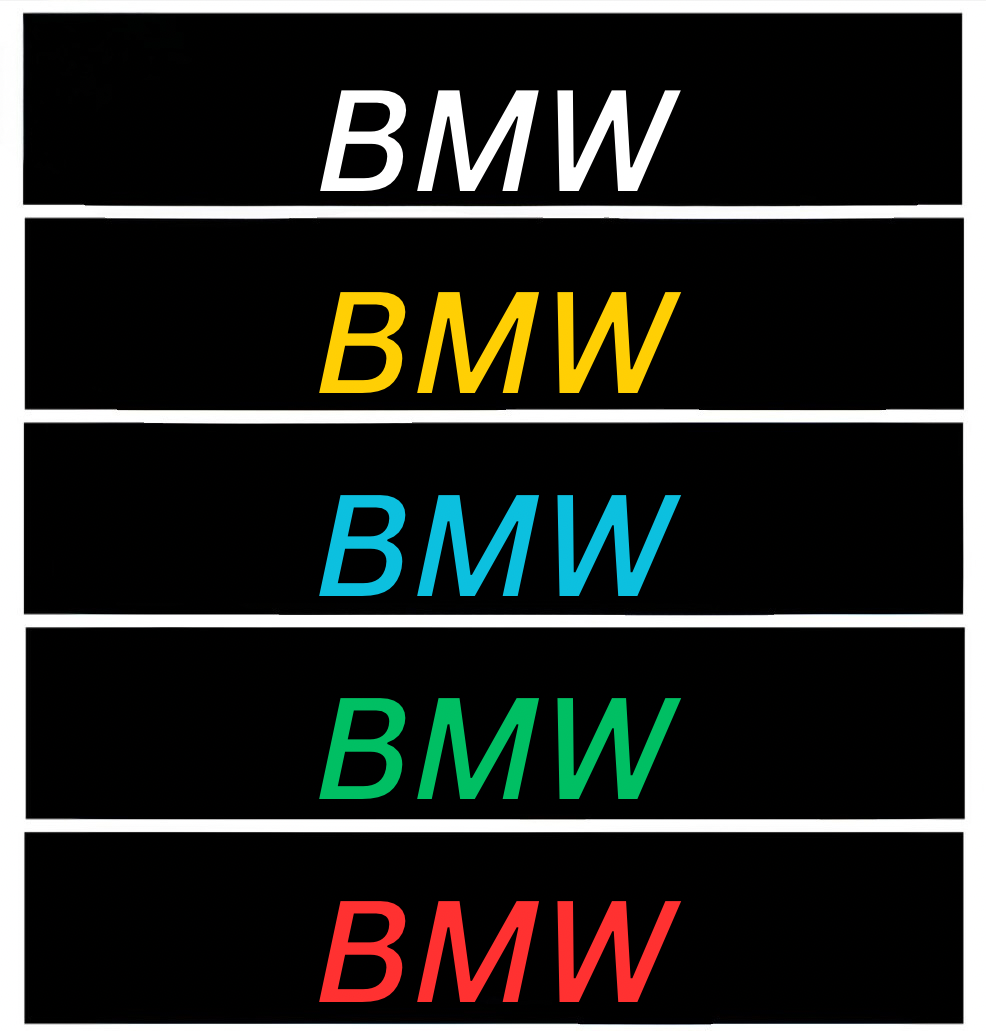 BMW Sunstrip