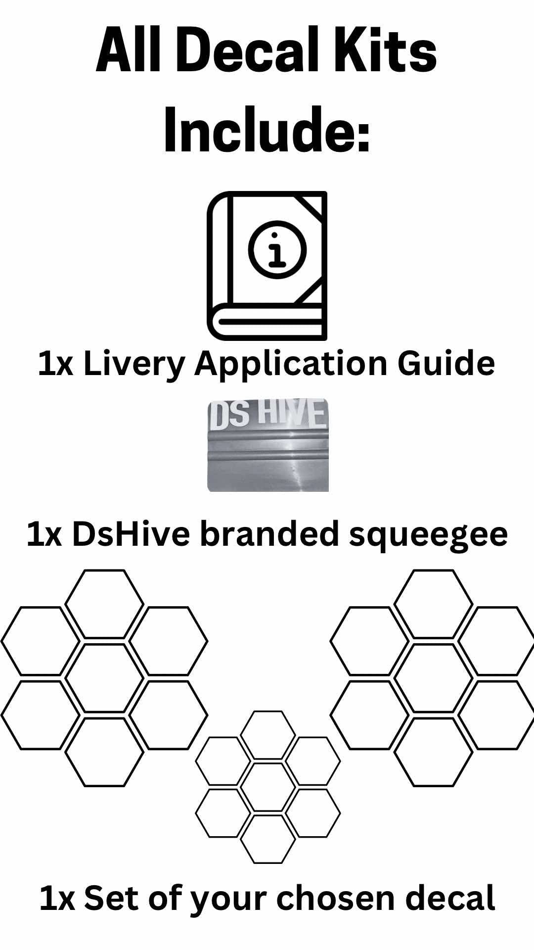 DIY Honeycomb Outline Livery