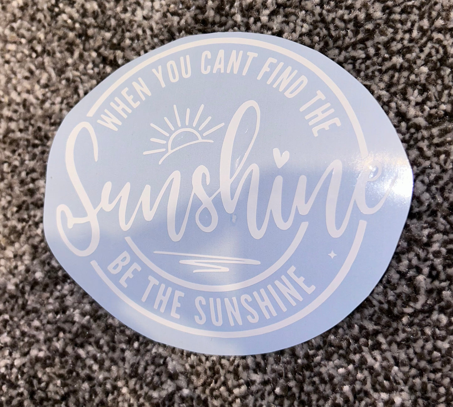 Sunshine Decal