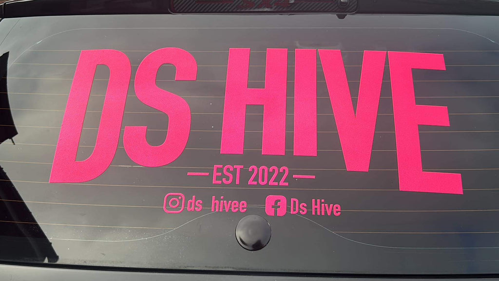 Big Rear Window Decal