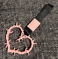 Pink Barbed Wire Heart Tsurikawa