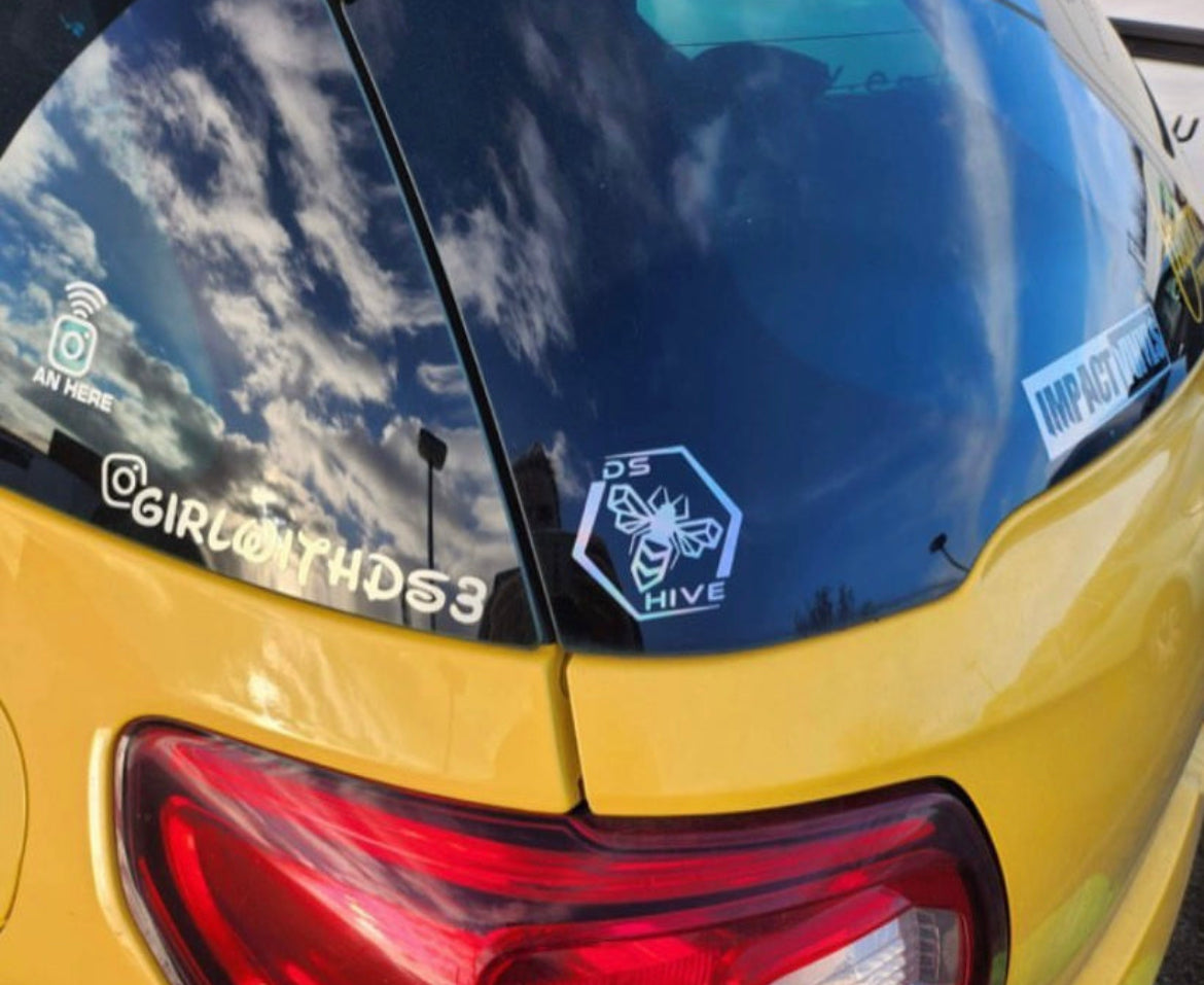 Classic DS Hive Logo Decal