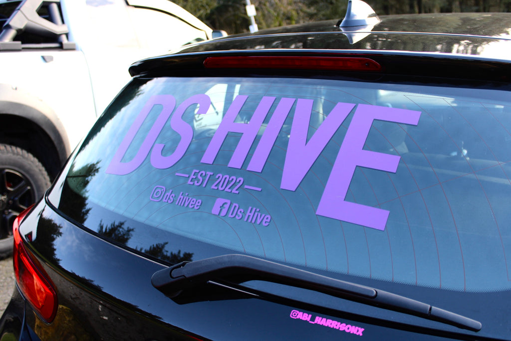 Big Rear Window Decal