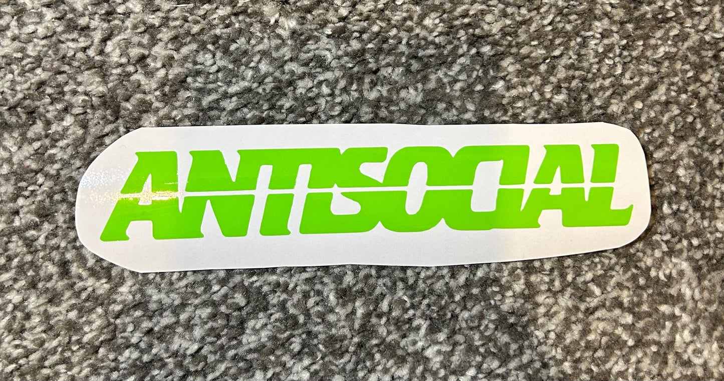 Antisocial Decal