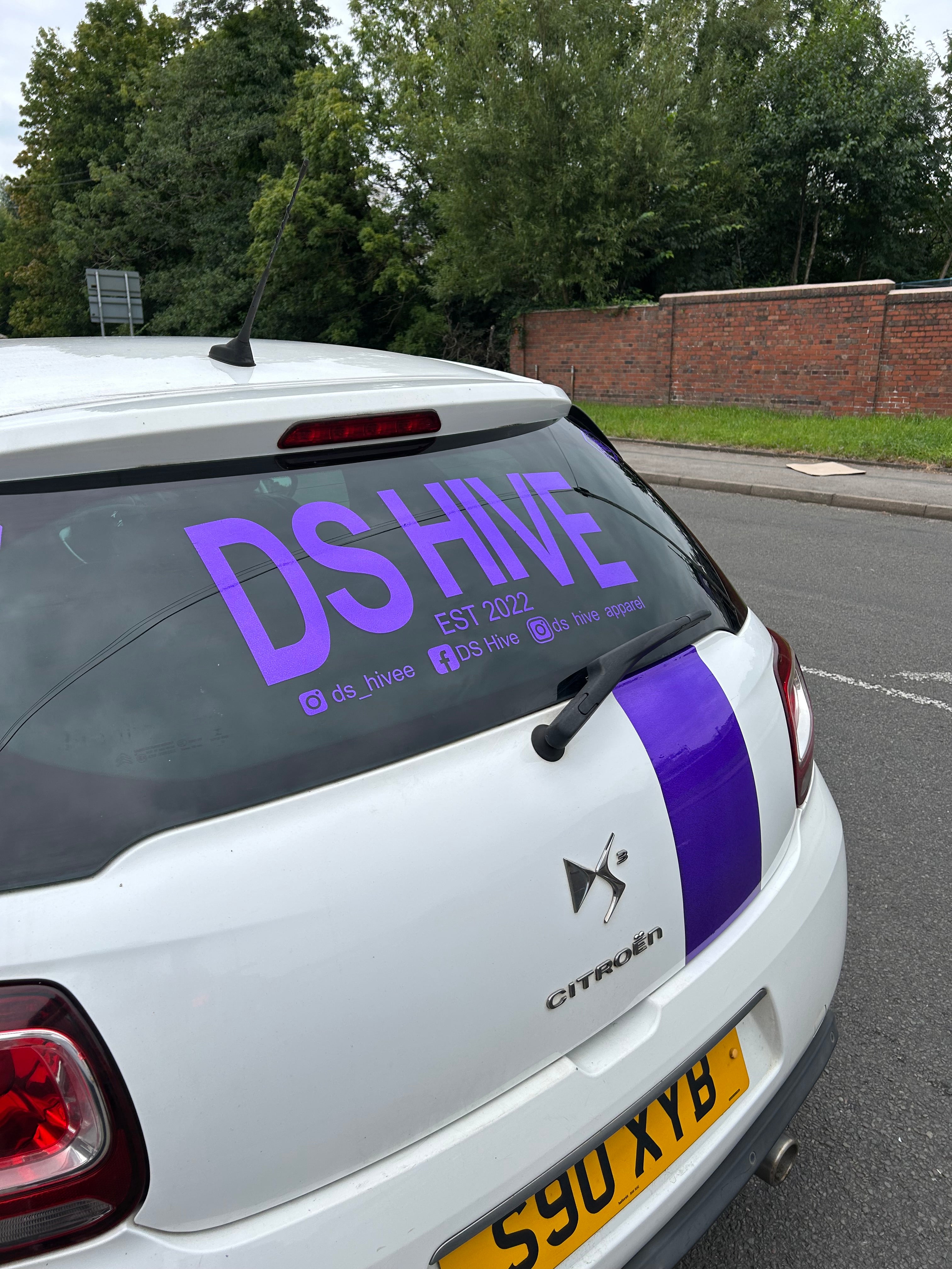 Big Rear Window Decal