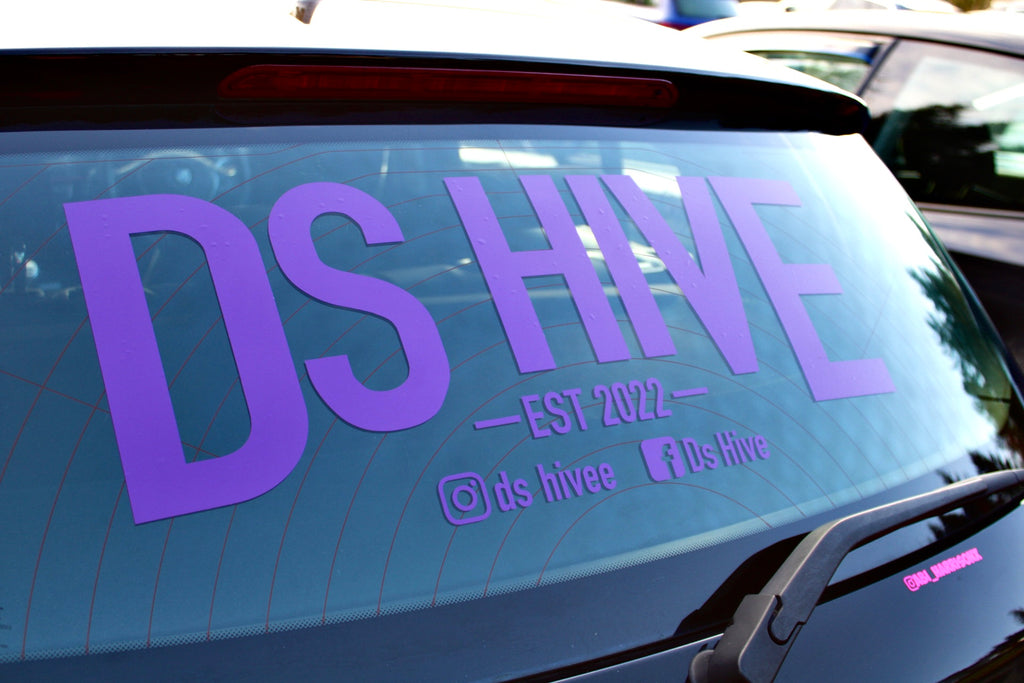 Big Rear Window Decal