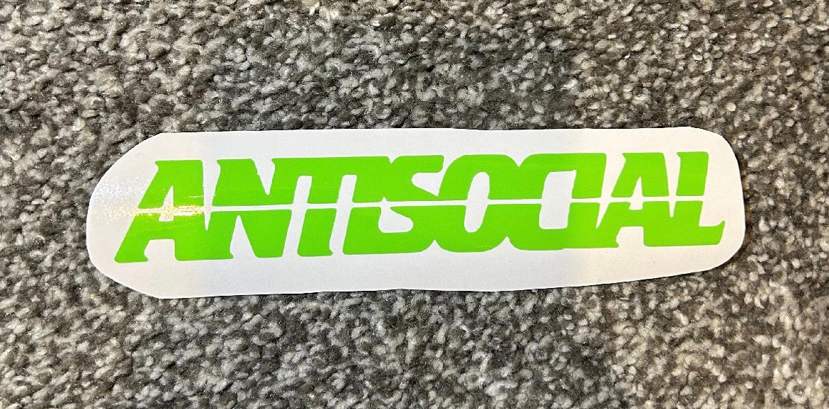 Antisocial Decal