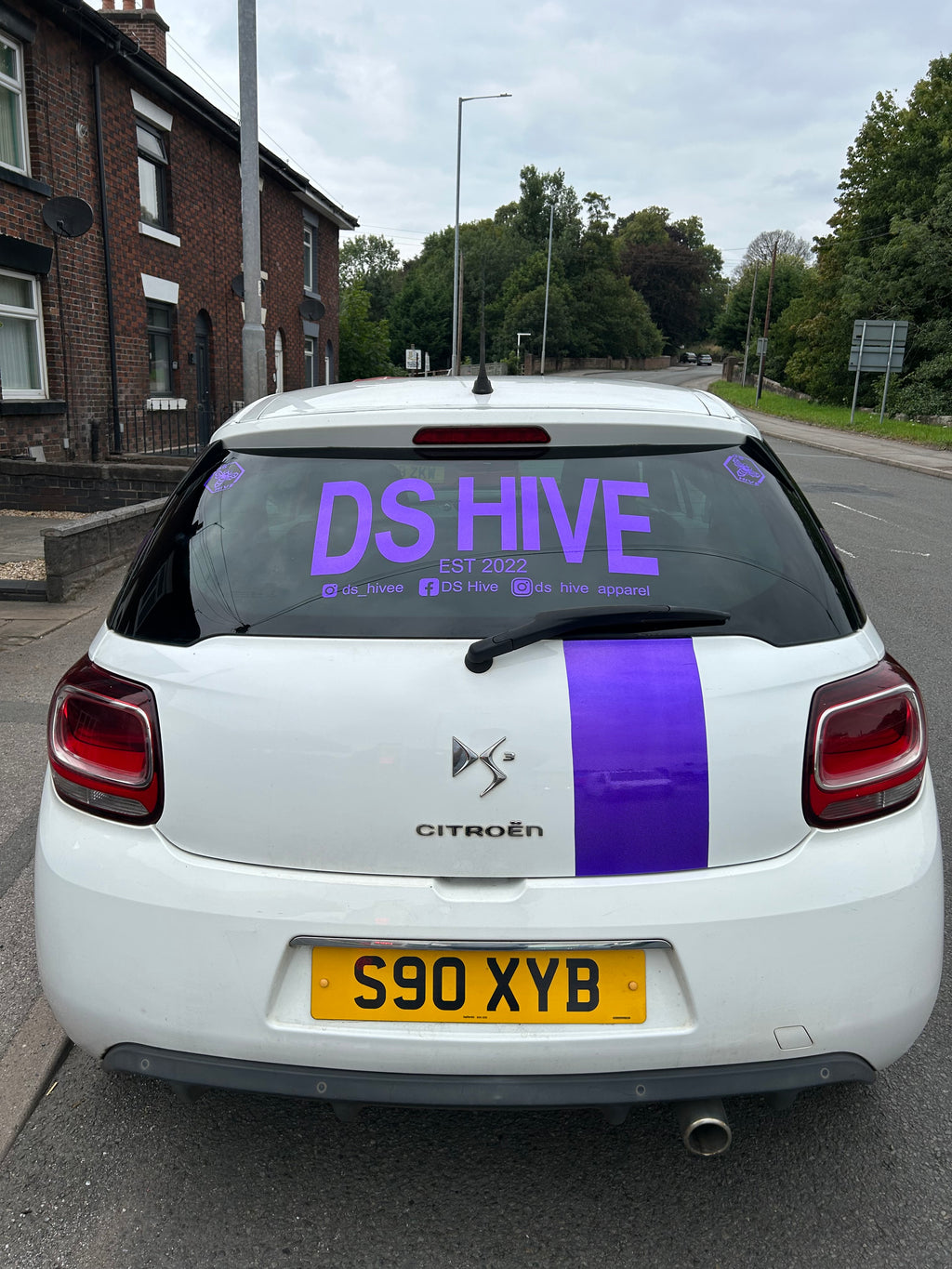 Big Rear Window Decal