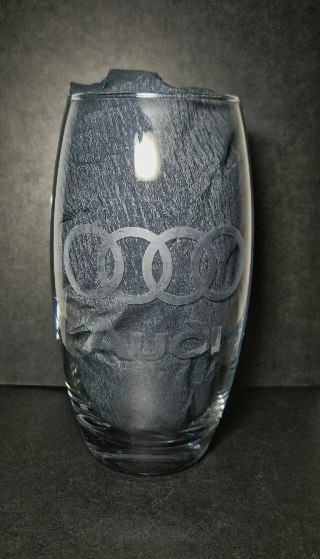 Custom Etched Glass Cups