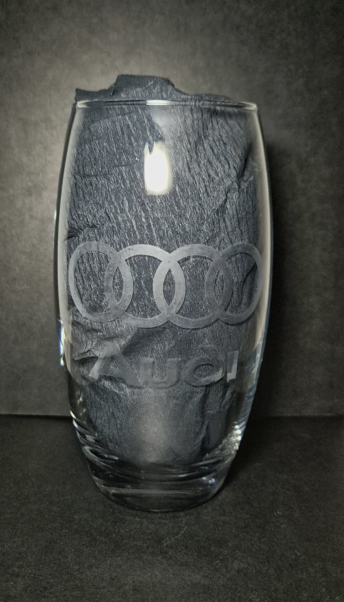 Custom Etched Glass Cups