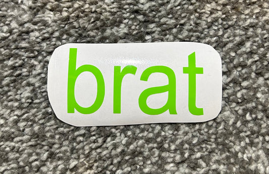 Brat Decal