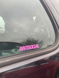 Antisocial Decal
