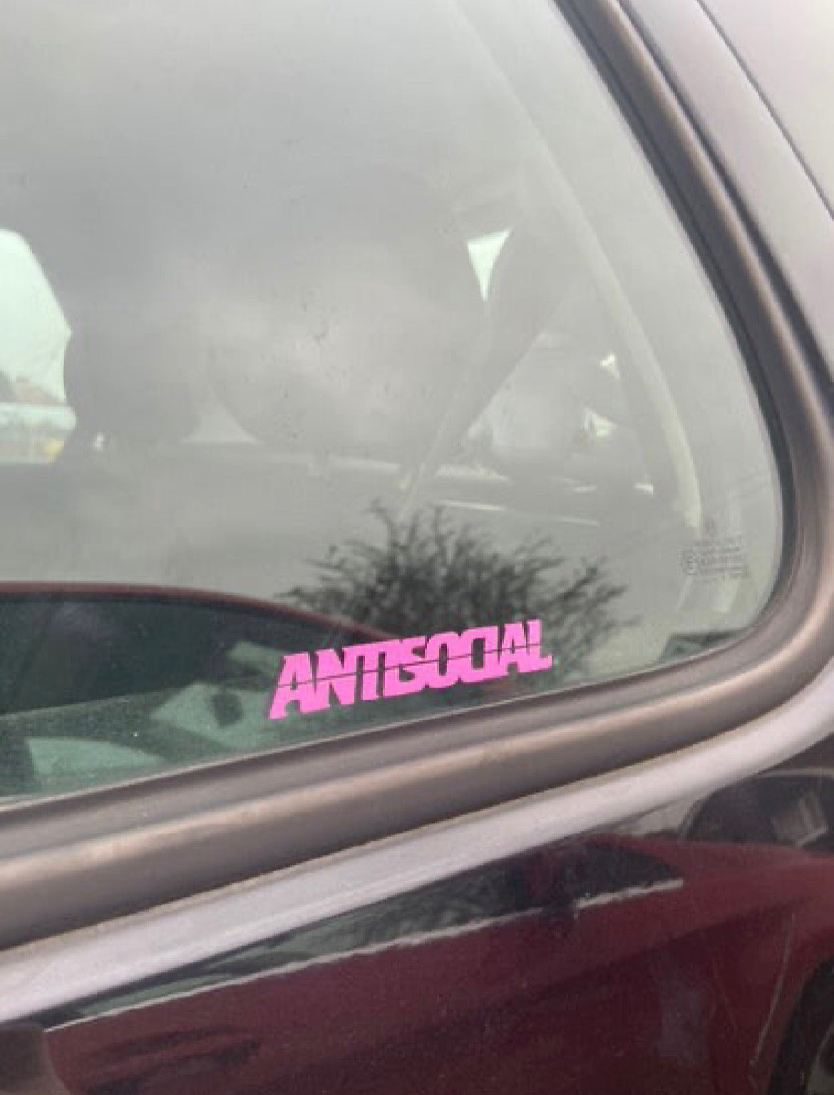 Antisocial Decal