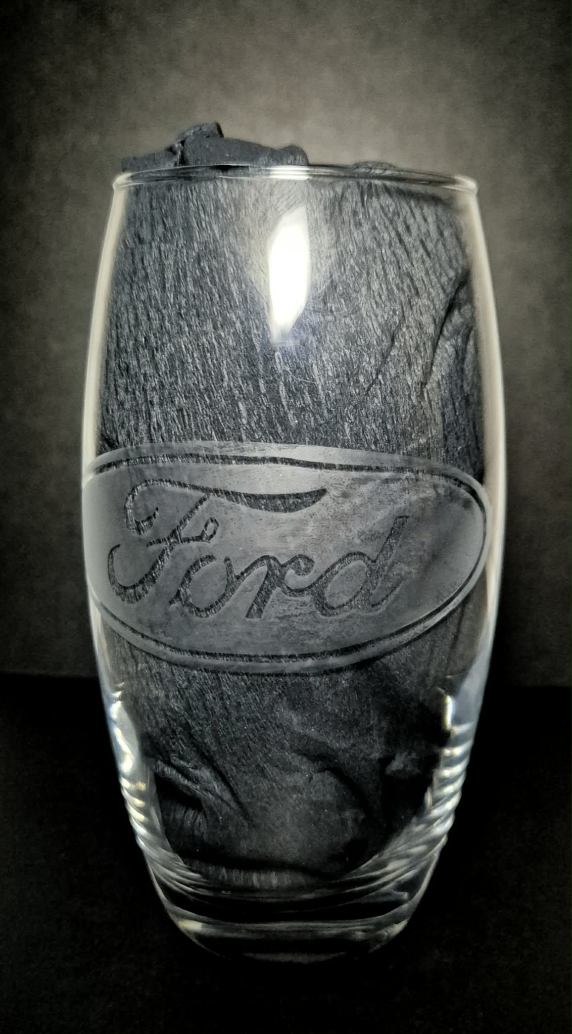 Custom Etched Glass Cups
