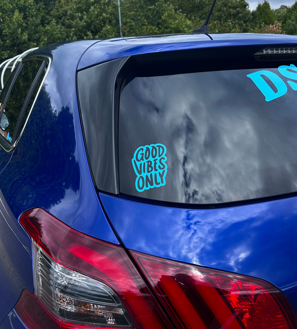 Good Vibes Only Decal
