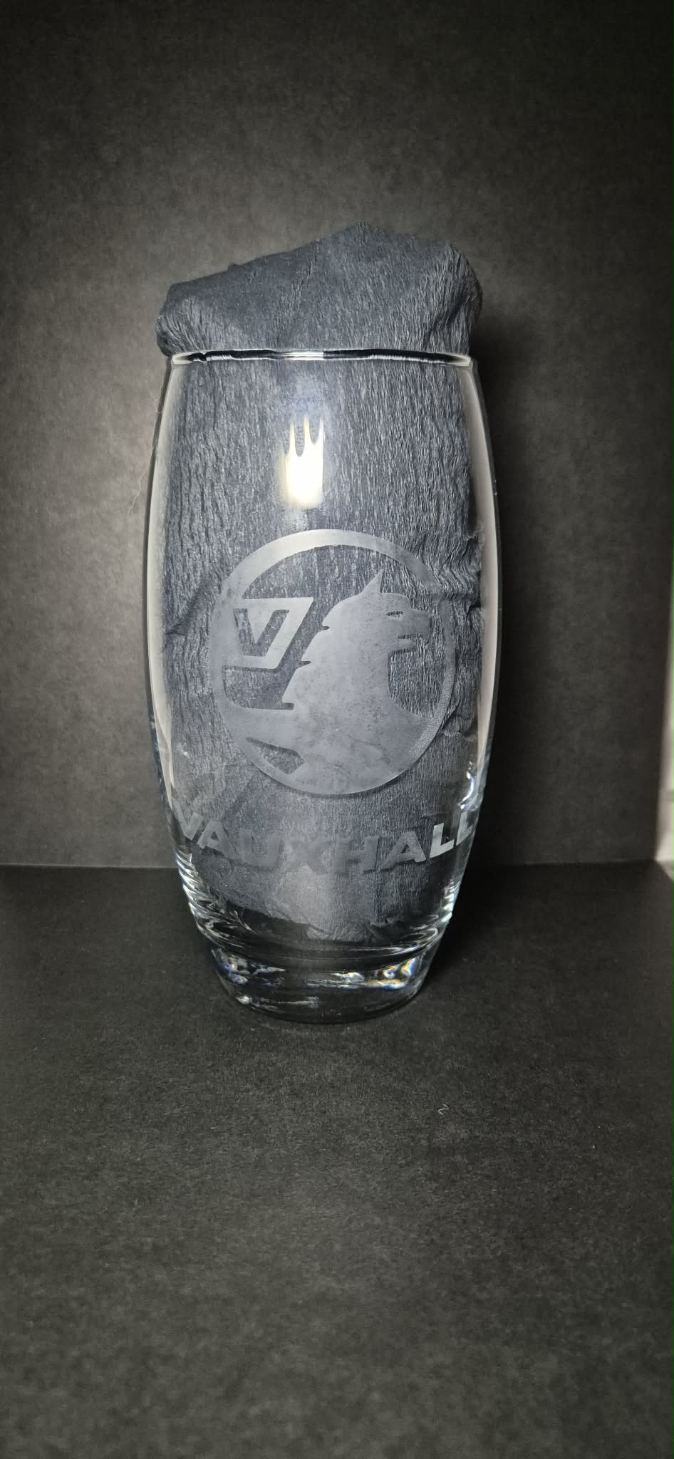 Custom Etched Glass Cups