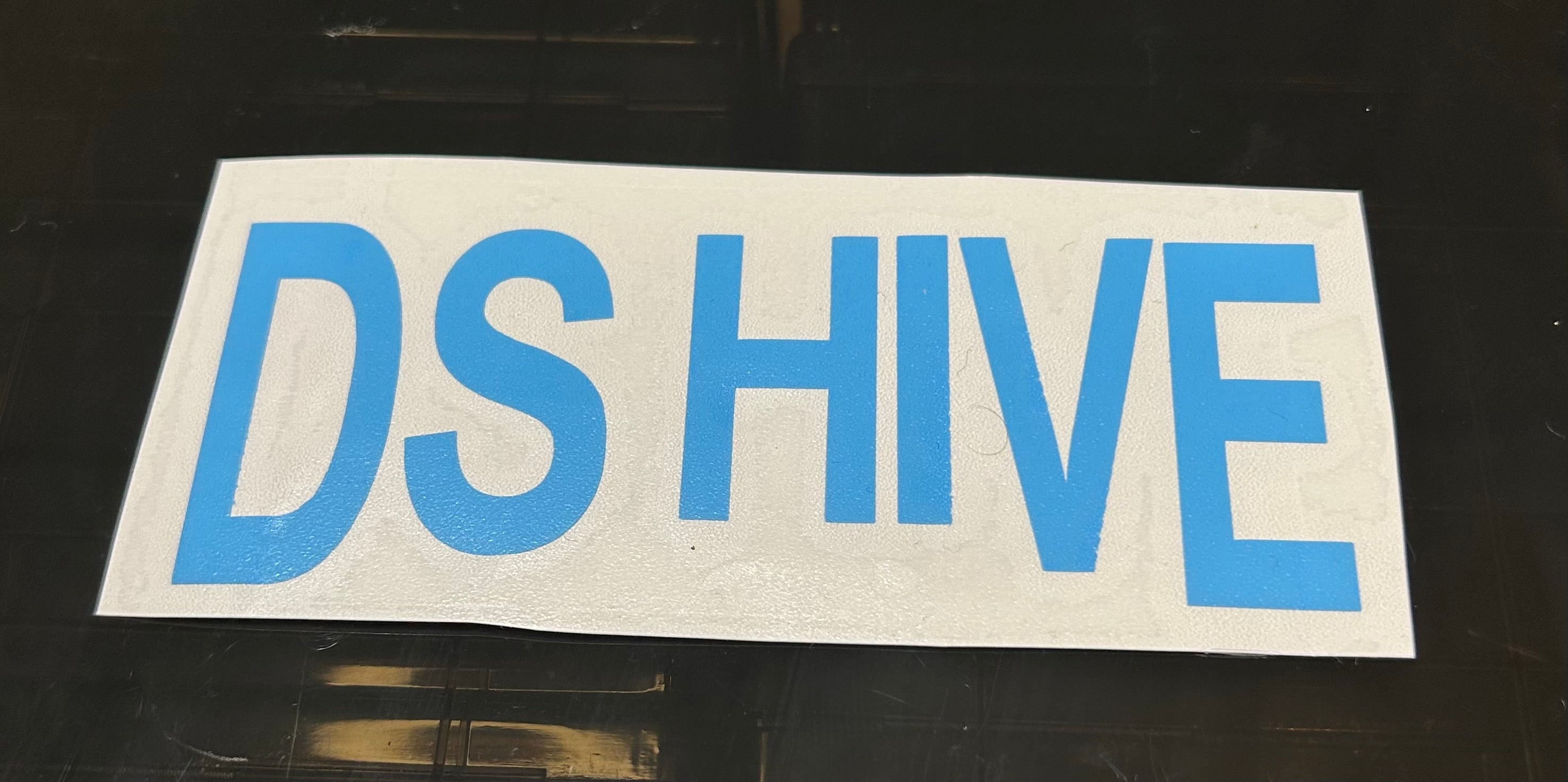 Inverted DS Hive Title Decal