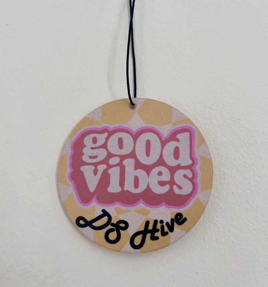 DS Hive Retro Good Vibes Air Freshener