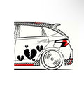 DIY Broken Heart Livery