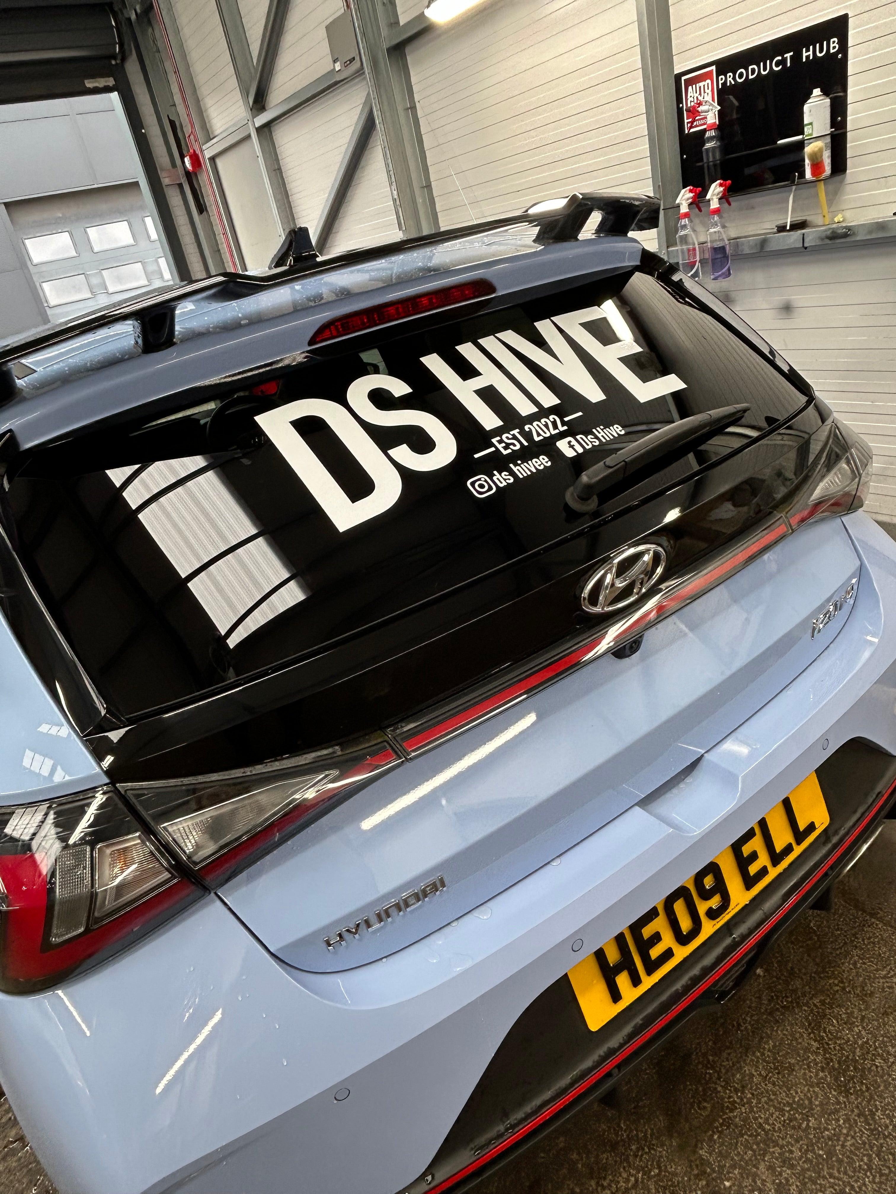 Big Rear Window Decal