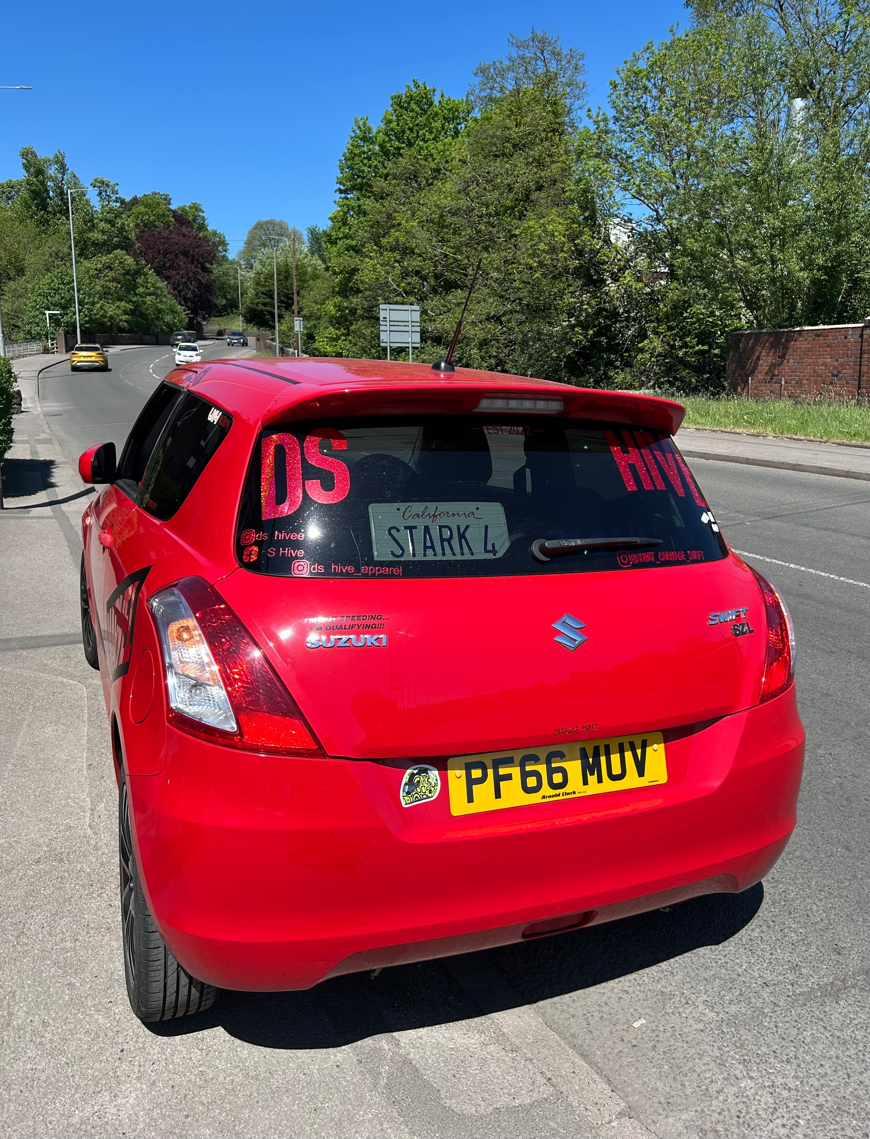 Big Rear Window Decal