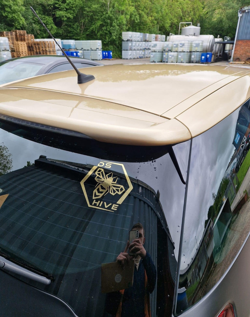 Classic DS Hive Logo Decal