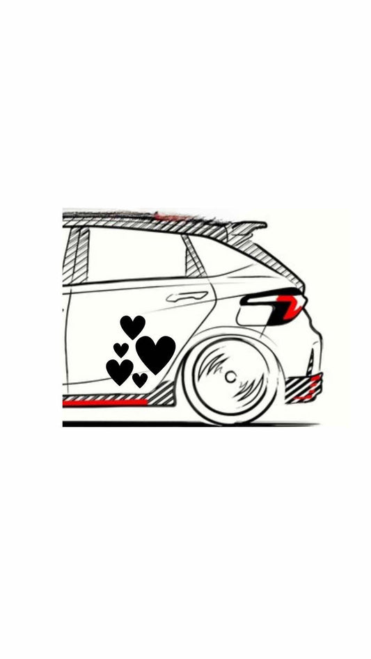 DIY Heart Livery