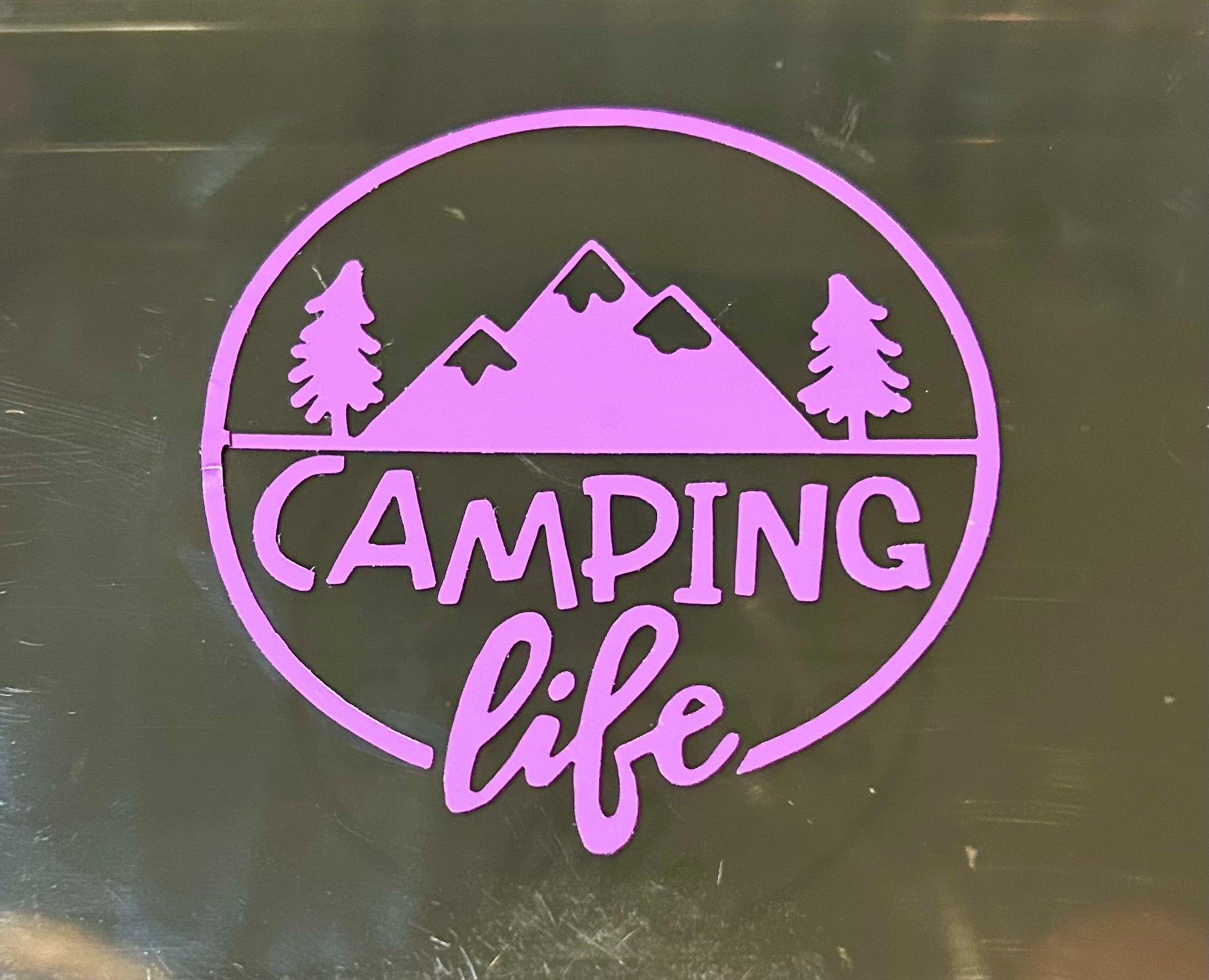 Camping Life Decal