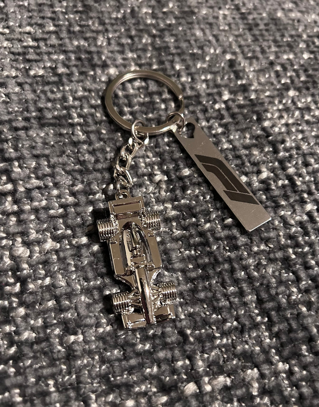 Formula 1 Race Car Keyring
