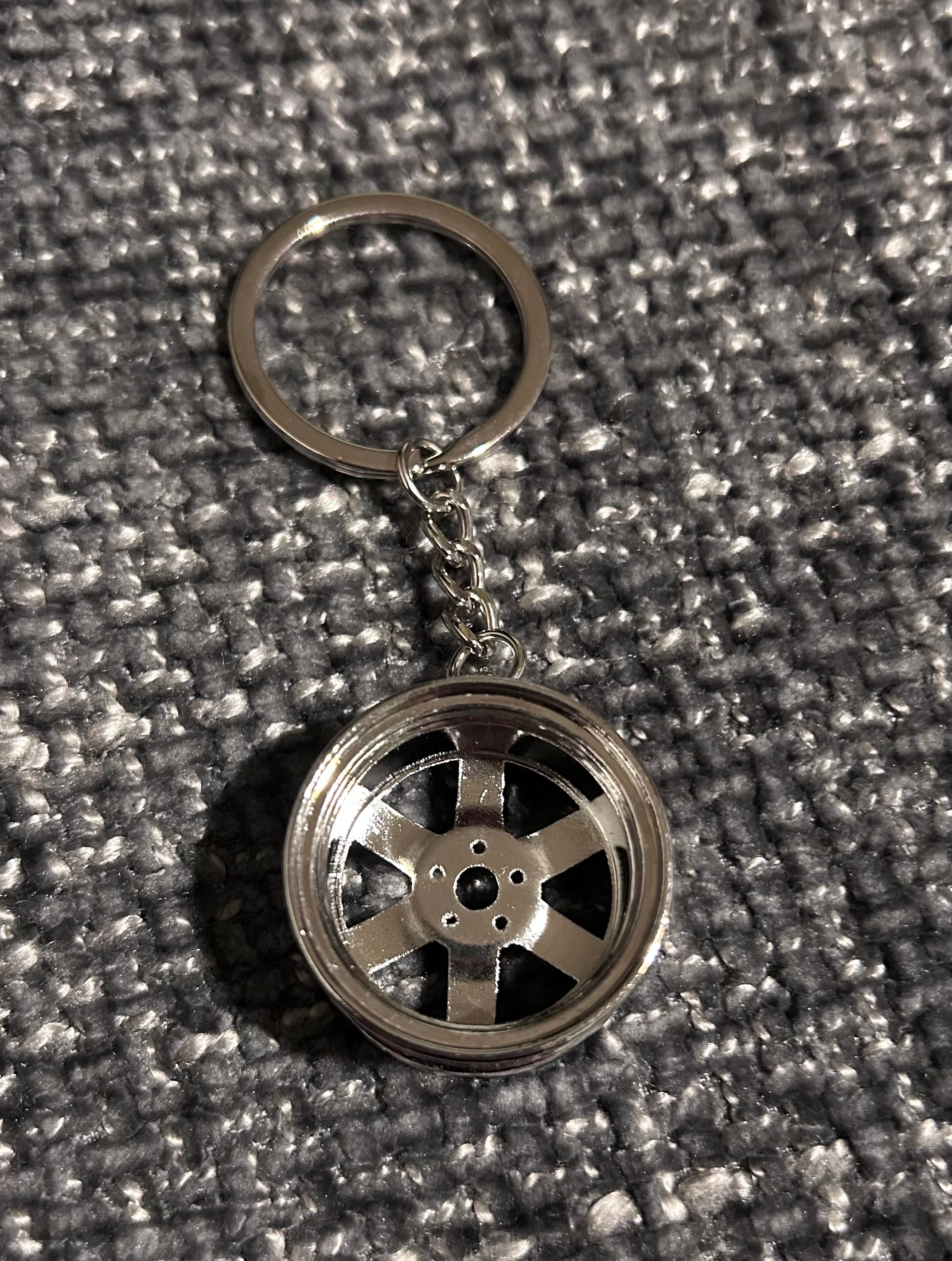 Silver Alloy Keyring