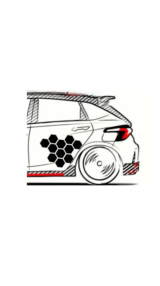 DIY Honeycomb Livery