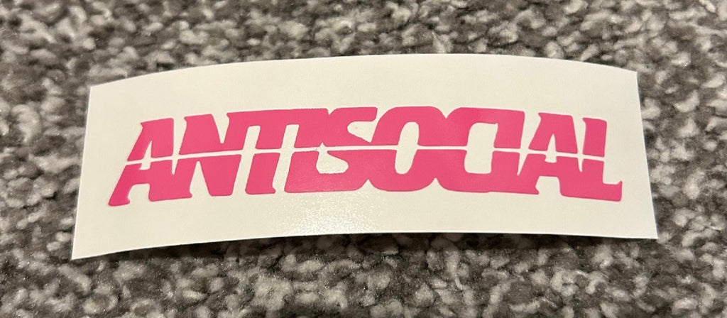 Antisocial Decal