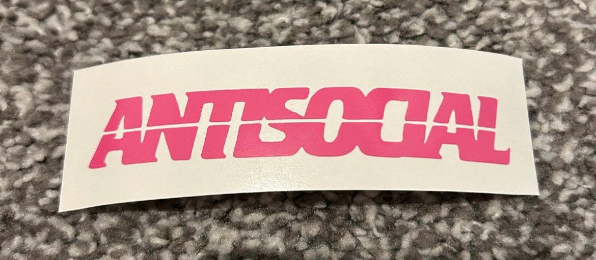 Antisocial Decal