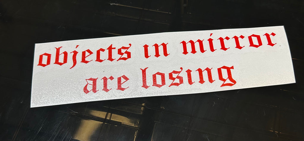 Objects In Mirror Are Losing Decal