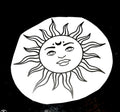 Sun Face Decal