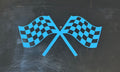 Racing Flags Decal