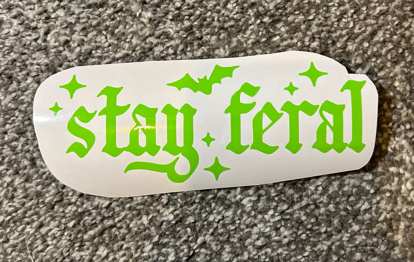 Stay Feral Decal