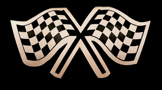 Racing Flag Decal