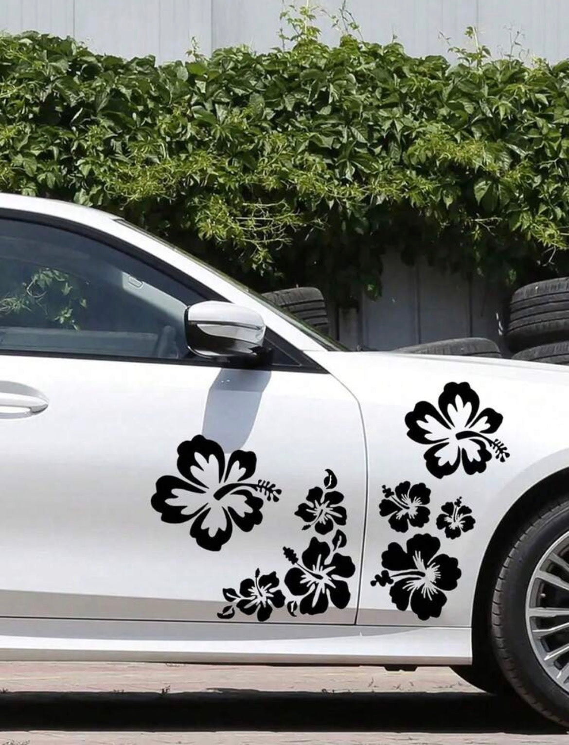 Hibiscus Flower Decal