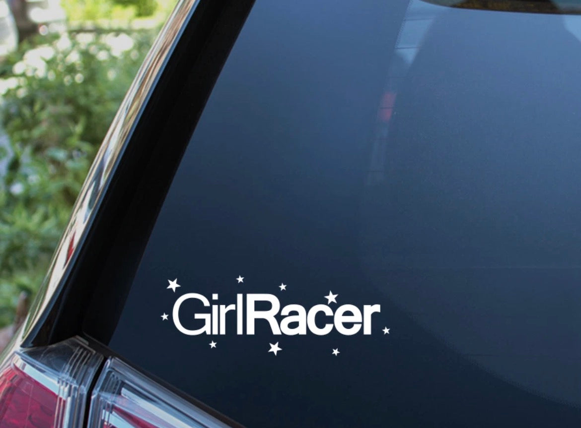 Girl Racer Decal
