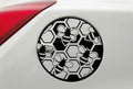 Bee Print Fuel Cap Decal
