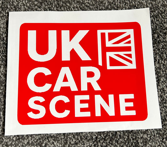 UK Car Scene Basic Decal