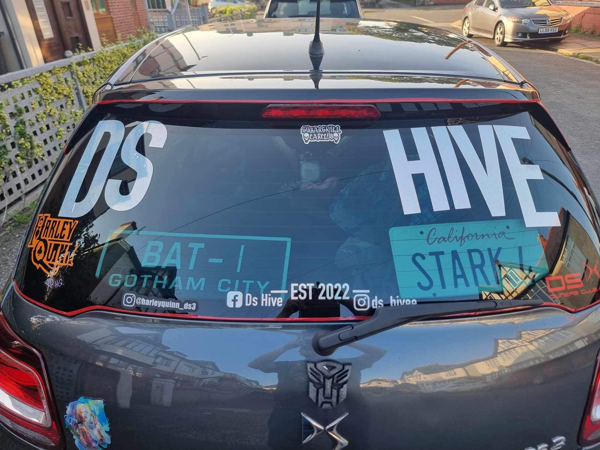 Big Rear Window Decal