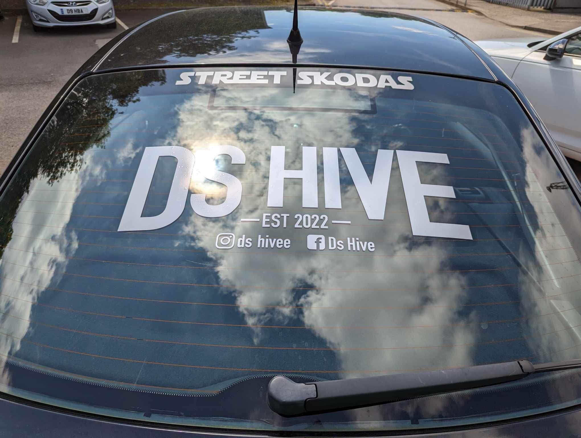 Big Rear Window Decal