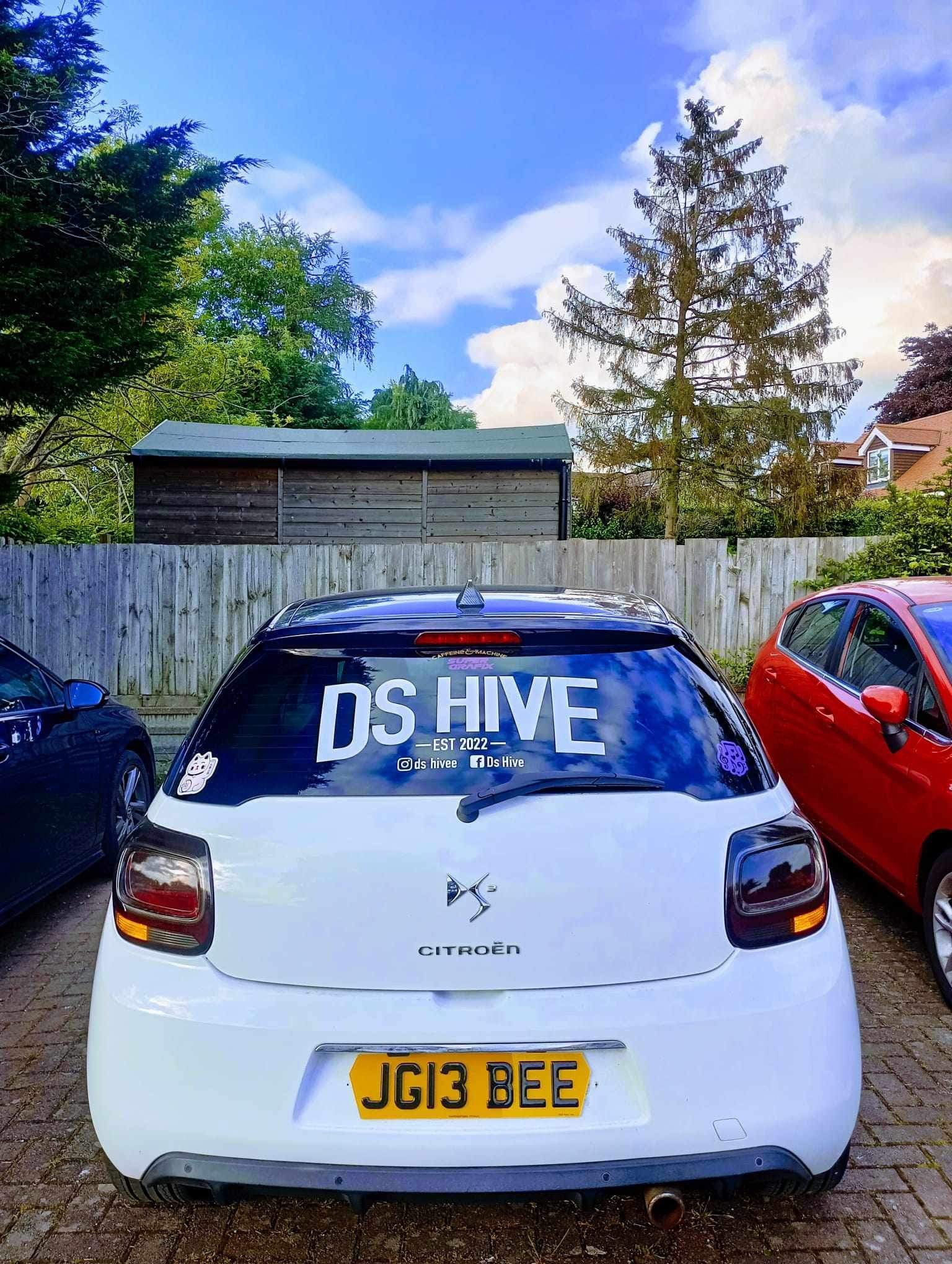 Big Rear Window Decal