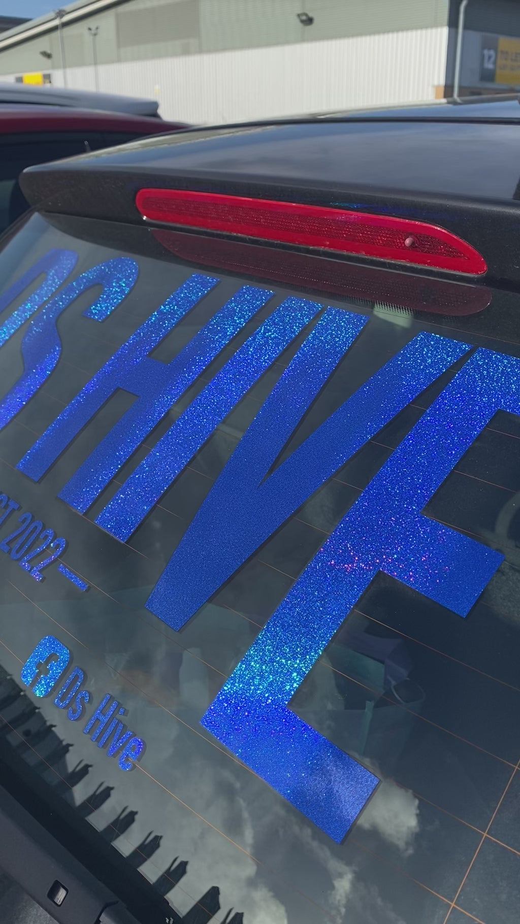 Big Rear Window Decal