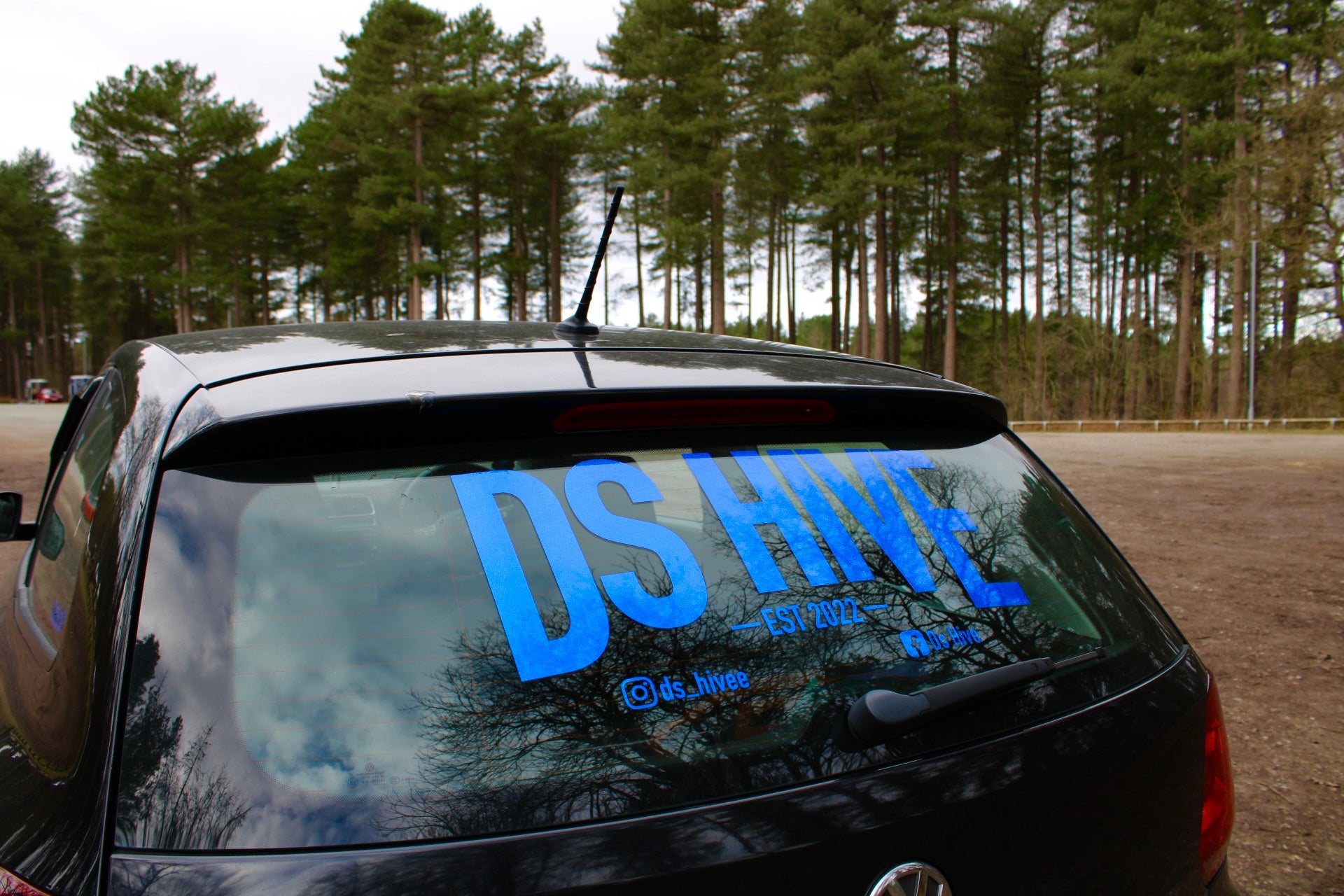 Big Rear Window Decal