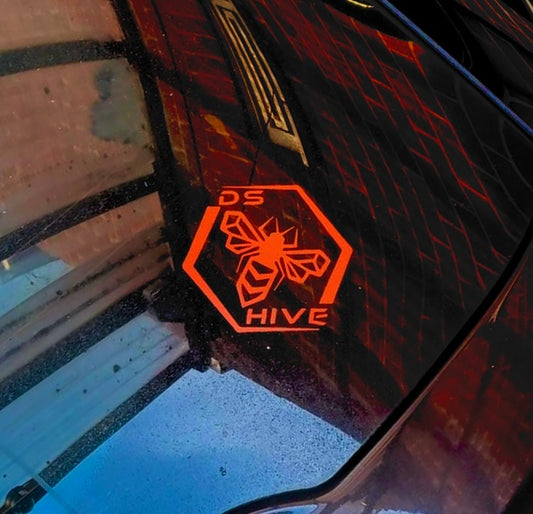 Red DSHive Classic Logo Decal